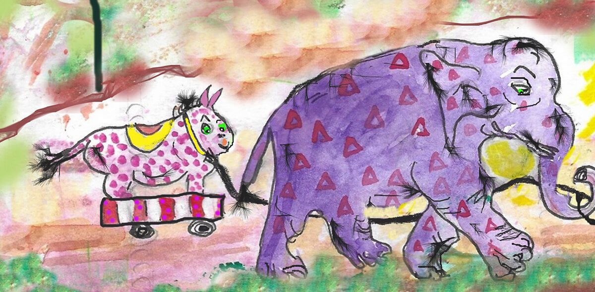 Big Finn and Miss Quinn's Birthday Party, written and illustrated by Catherine Beach